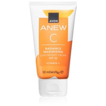Avon Anew C Radiance Maximising crema de zi usoara SPF 50