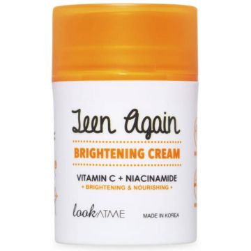 Crema de zi hidratanta iluminatoare Teen Again, 50ml, Look At Me
