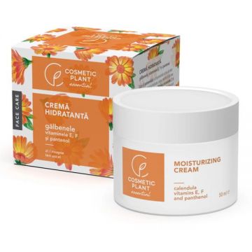 Crema Hidratanta cu Galbenele Cosmetic Plant, 50ml