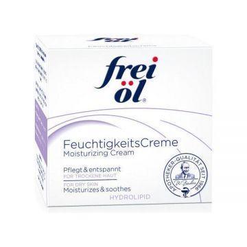 Crema hidratanta Frei Öl Hydrolipid pentru corp si fata, cu Aloe Vera si Vitamina E, 50 ml