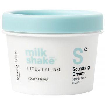 Crema Modelatoare cu Fibre - Milk Shake Lifestyling Sculpting Cream, 90 ml