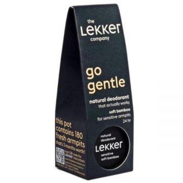 Deodorant Crema Soft Bamboo Pentru Piele Sensibila, Natural, Vegan, Fara Aluminiu, 30g (Zero Plastic)