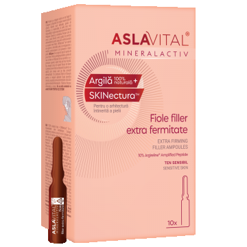 Fiole filler Extra Fermitate MineralActiv, 10 x 2ml, Aslavital