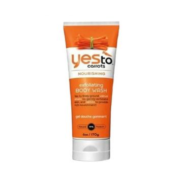 Gel de Dus Exfoliant Yes To Carrots Nourishing, 170g
