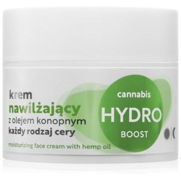 Ideepharm Idee Derm Hydro Boost cremă hidratantă cu ulei de canepa