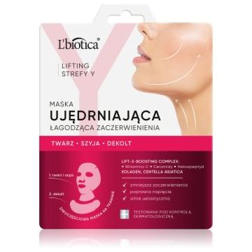 L’biotica Lifting Y Zone masca cu efect de lifting si fermitate pentru fata si decolteu