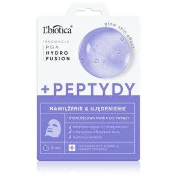 L’biotica PGA Hydro Fusion + Peptides mască intensă cu hidrogel pentru uniformizarea nuantei tenului
