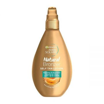 Lotiune autobronzanta, Garnier Ambre Solaire, Natural Bronzer, 150 ml