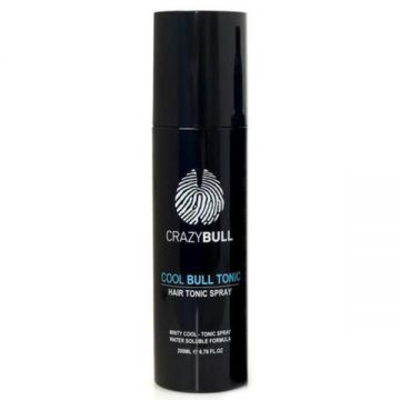 Lotiune tonica mentolata pentru par Crazy Bull Cool Bull Tonic Spray, 200 ml