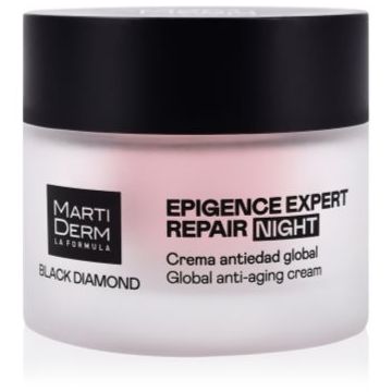 MartiDerm Black Diamond Epigence Expert Repair Night cremă de noapte antirid reincarcabil