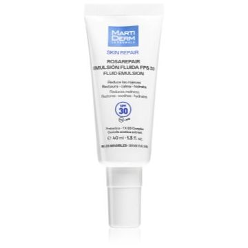 MartiDerm Skin Repair Rosarepair Fluid Emulsion SPF 30 fluid hidratant împotriva roșeții tenului
