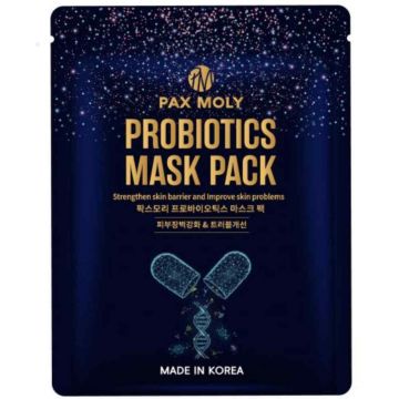 Masca tip servetel cu probiotice, 25ml, Pax Moly