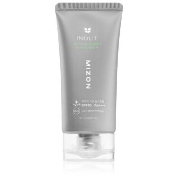 Mizon Inout Watery Sheer Sunscreen crema fata iluminatoare de protectie cu efect de hidratare