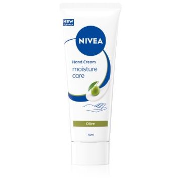 NIVEA Moisture Care Olive cremă hidratantă pentru mâini și unghii