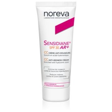 Noreva Sensidiane AR+ CC Cream cremă CC împotriva roșeții tenului SPF 30