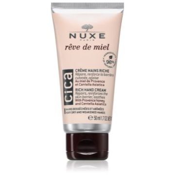 Nuxe Rêve de Miel Cica Rich Hand Cream crema nutritiva de maini