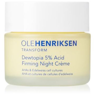 OLEHENRIKSEN Transform Dewtopia 5% Acid Firming Night Crème crema de noapte pentru fermitate Cu AHA Acizi