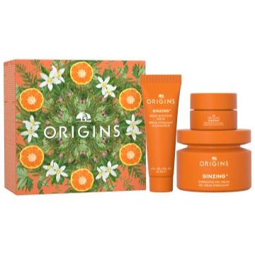 Origins The Glow Boosting Collection Ginzing Set set cadou pentru o piele mai luminoasa
