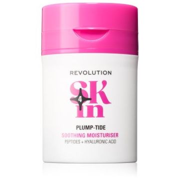 Revolution Skincare Go Gentle Plump-Tide crema de fata cu efect calmant