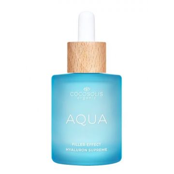 Ser pentru fata cu acid hialuronic Aqua Filler-Effect, 50ml, Cocosolis