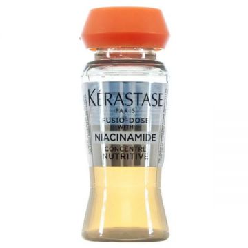 Tratament Nutritiv cu Niacinamide pentru Par Uscat - Kerastase Fusio-Dose with Niacinamide Concentre Nutritive for Very Dry Hair, 10 x 12 ml
