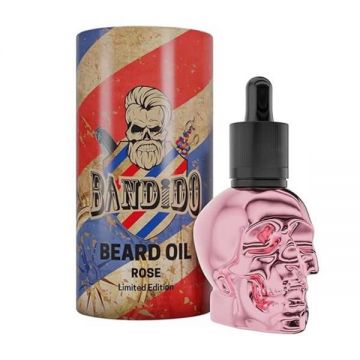 Ulei pentru barba si mustata Bandido Rose, 40 ml