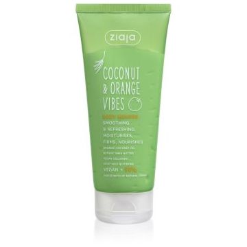 Ziaja Coconut & Orange Vibes spuma de corp cu efect de hidratare
