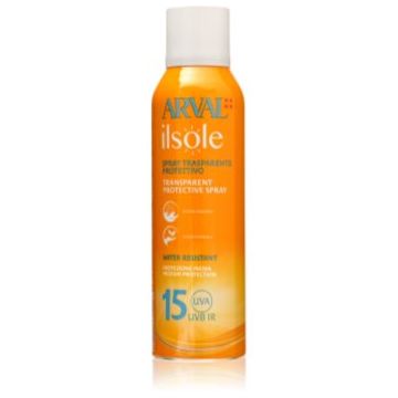 Arval IlSole Transparent Protective Spray SPF 15 crema pentru bronzat SPF 15