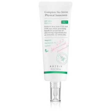 AXIS-Y 6+1+1 Advanced Formula Complete No-Stress Physical Sunscreen crema fata iluminatoare de protectie SPF 50+