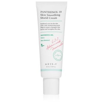 AXIS-Y 6+1+1 Advanced Formula Panthenol 10 Skin Smoothing Shield Cream crema hidratanta usoara reface bariera protectoare a pielii