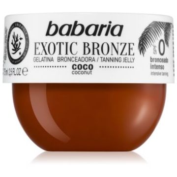 Babaria Tanning Jelly Exotic Bronze gel de corp pentru un bronz intens