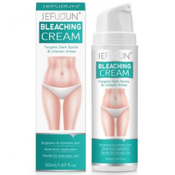 Crema de Albire pentru Zone Intime, Reduce petele pigmentare si intunecarea pielii, 50 ml
