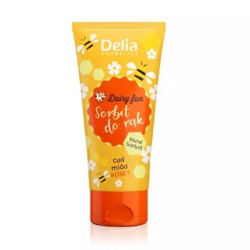 Crema de maini cu miere, 50ml, Delia Cosmetics