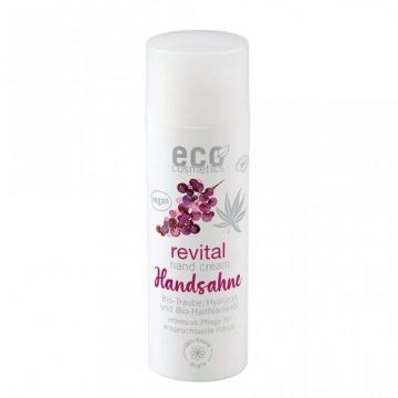 Crema de Maini REVITAL Q10, Puternic Nutritiva, Elasticitate, Anti Imbatranire, 50ml, Eco Cosmetics
