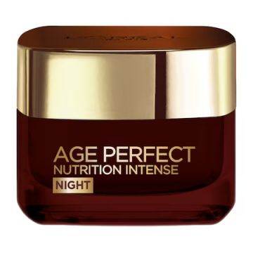Crema de noapte antirid Age Perfect Nutrition Intense, 50ml, L'Oreal Paris Crema de noapte antirid Age Perfect Nutrition Intense, 50ml, L'Oreal Paris