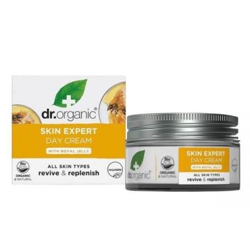 Crema de zi Bio Laptisor de Matca Dr.Organic, 50 ml Crema de zi Bio Laptisor de Matca Dr.Organic, 50 ml