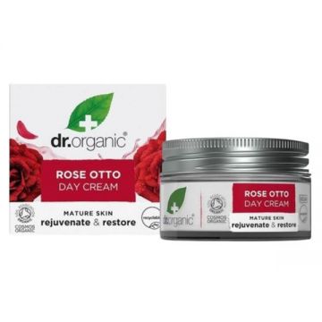 Crema de zi Bio Trandafiri Dr.Organic 50 ml Crema de zi Bio Trandafiri Dr.Organic 50 ml