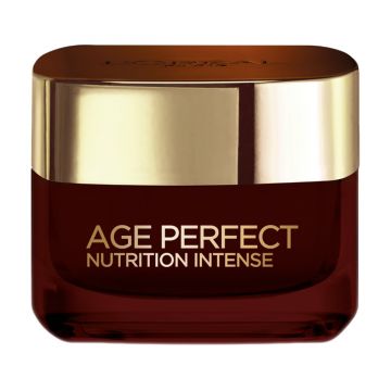 Crema de zi hidratanta antirid Age Perfect Nutrition Intense, 50ml, L'Oréal Paris Crema de zi hidratanta antirid Age Perfect Nutrition Intense, 50ml, L'Oréal Paris