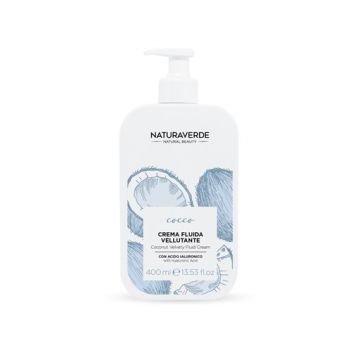 Crema fluida cu nuca de cocos, 400ml, Naturaverde Crema fluida cu nuca de cocos, 400ml, Naturaverde