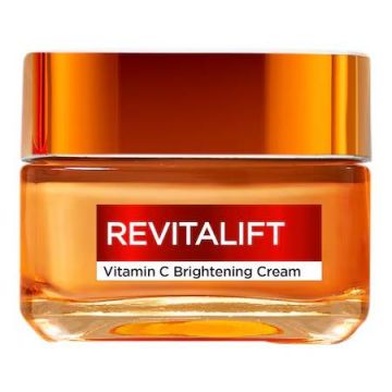 Crema hidratanta cu Vitamina C Revitalift, 50ml, L'Oreal Paris Crema hidratanta cu Vitamina C Revitalift, 50ml, L'Oreal Paris