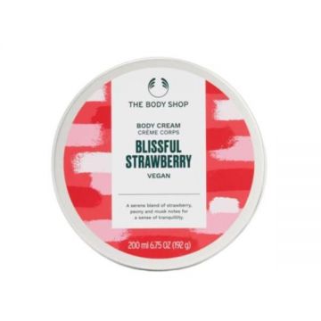 Crema hidratanta pentru corp The Body Shop, Blissful Strawberry, 200 ml Crema hidratanta pentru corp The Body Shop, Blissful Strawberry, 200 ml