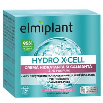 Crema Hidratanta si Calmanta - Elmiplant Hydro X-Cell, 50 ml