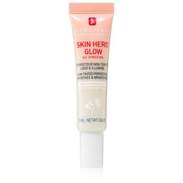 Erborian Skin Hero Glow Non-tinted Perfector crema de fata usoara pentru luminozitate si hidratare