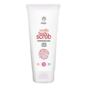 Exfoliant hidratant pentru corp Vanilla Body Scrub, 200ml, Mayie Exfoliant hidratant pentru corp Vanilla Body Scrub, 200ml, Mayie