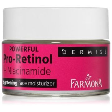 Farmona Dermiss Powerful Pro-Retinol + Niacinamide crema nutritiva pentru fermitate cu efect de hidratare