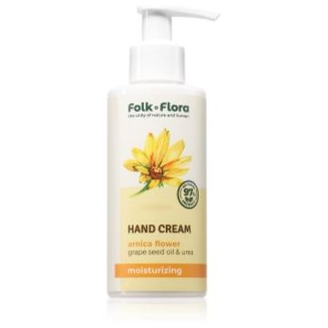 Folk & Flora Arnica Flower crema de maini hidratanta