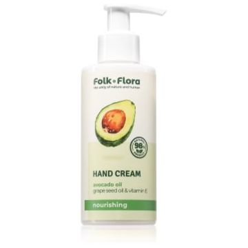 Folk & Flora Avocado Oil crema nutritiva de maini