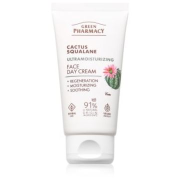 Green Pharmacy Cactus & Squalane Day Face Cream crema de zi hidratanta