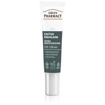 Green Pharmacy Cactus & Squalane Eye Cream hidratare și strălucire pentru pleoape și pungile de sub ochi Green Pharmacy Cactus & Squalane Eye Cream hidratare și strălucire pentru pleoape și pungile de sub ochi