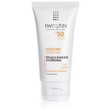 Iwostin Solecrin Emulsie protectoare pentru pielea sensibila predispuse la roseata SPF 50